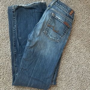 7 for all mankind bootcut Jeans - size 25
